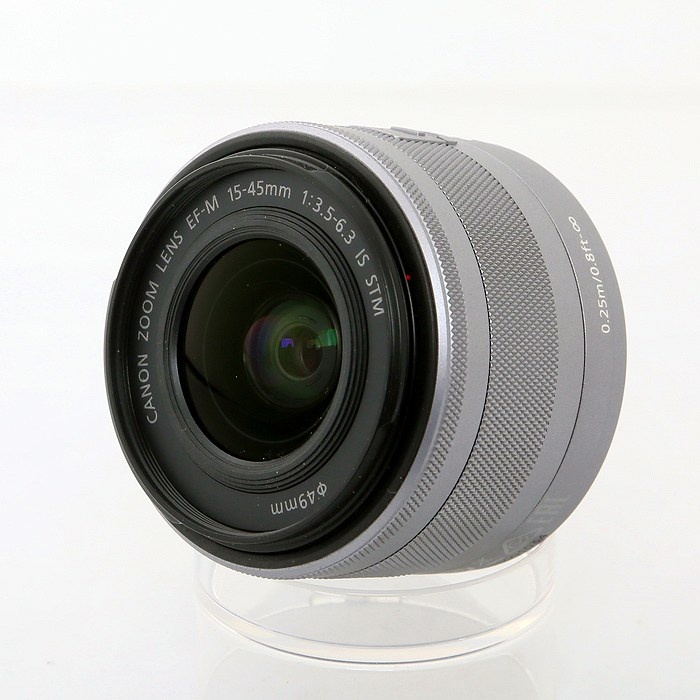 キヤノン EF-M15-45/F3.5-6.3 IS STM シルバー