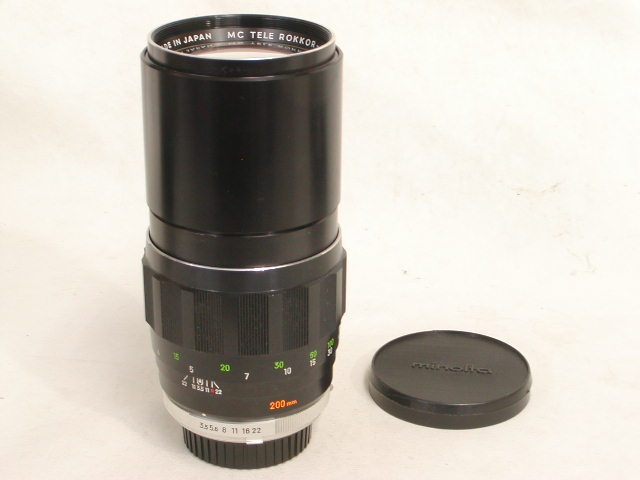 【難あり】 MC TELE ROKKOR-QD  200mm f/3.5