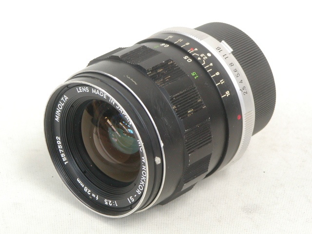 【難あり】 MC W.ROKKOR-SI  28mm 1：2.5