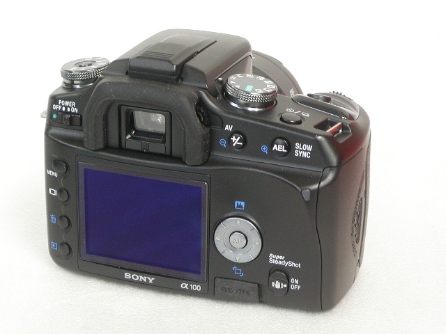 3月 【ジャンク】 α100 (DSLR-A100) MINOLTA AF35-70mm 1：3.5-4.5 Kit
