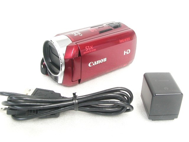 iVIS HF R31 (RED) ビデオカメラ