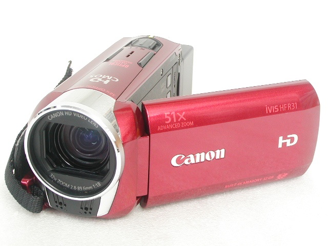 iVIS HF R31 (RED) ビデオカメラ