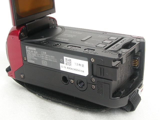 iVIS HF R31 (RED) ビデオカメラ