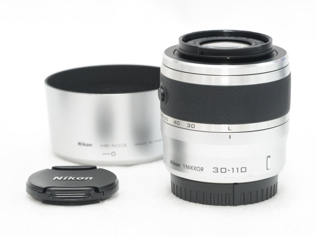 【ジャンク】 1 NIKKOR 30-110mm 1：3.5-5.6 VR (Silver)