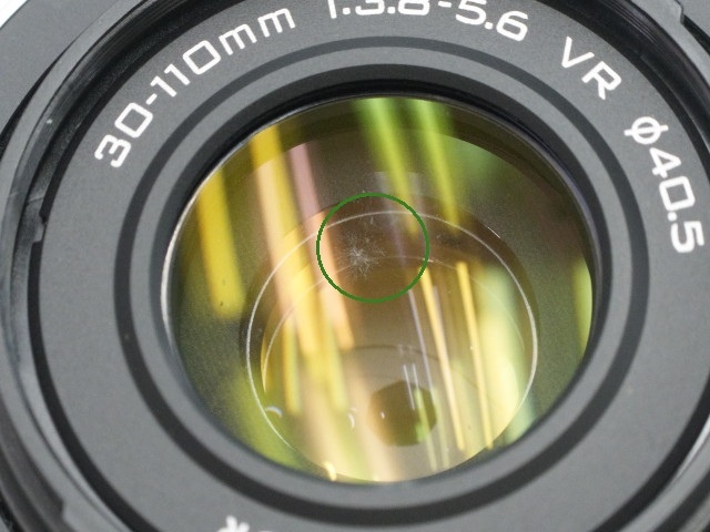 【ジャンク】 1 NIKKOR 30-110mm 1：3.5-5.6 VR (Silver)
