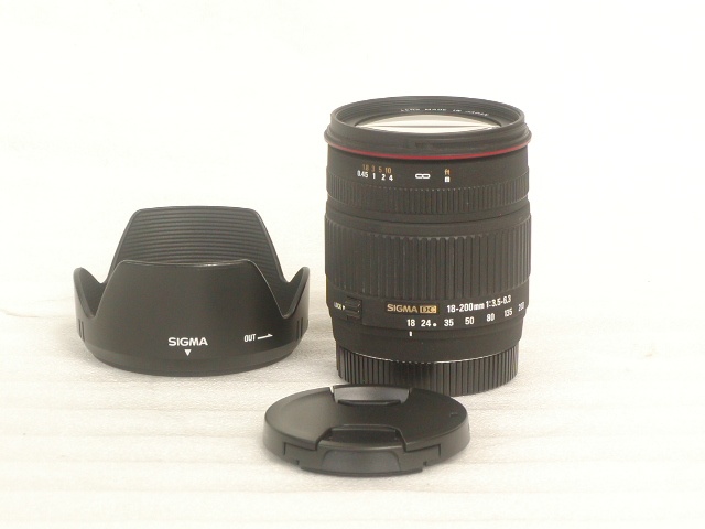 DC 18-200mm 1：3.5-6.3  (for MINOLTA-α・SONY-A) 