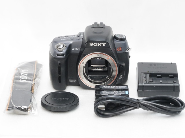 【難あり】 α550 (DSLR-A550)  Body