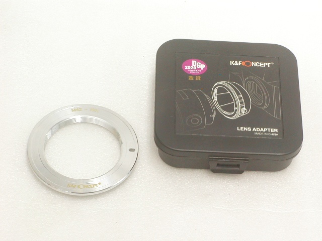 【送込】 K&F Concept  M42-NIK マウントアダプター (近接撮影専用)