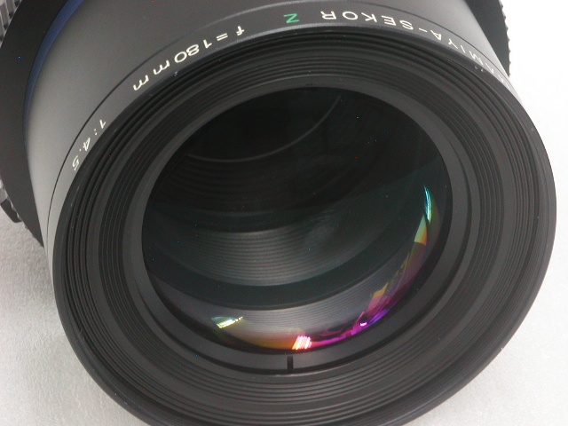 【難あり】 (RZ) MAMIYA-SEKOR Z  f=180mm 1:4.5