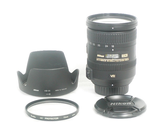 AF-S NIKKOR  DX 18-200mm 1：3.5-5.6G II ED VR