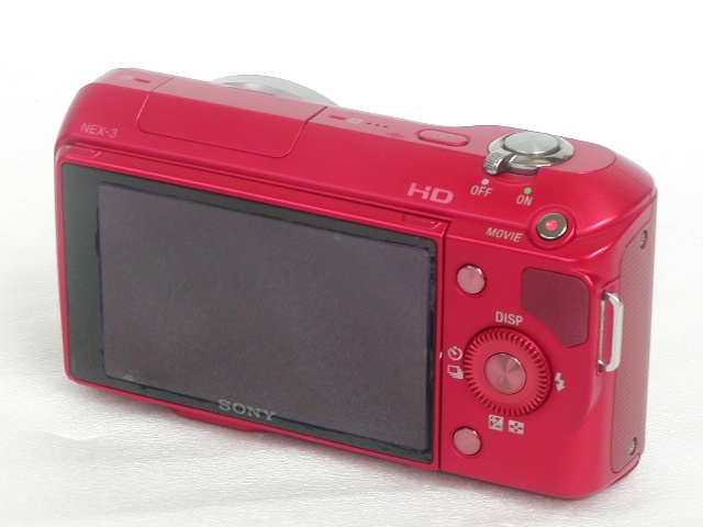 NEX-3 (Red)  E 18-55mm 1：3.5-5.6 OSS  w/HVL-F7S
