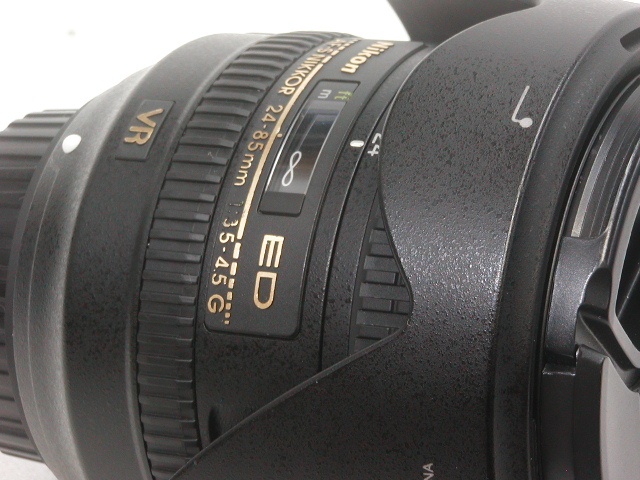 AF-S NIKKOR 24-85mm 1：3.5-4.5G ED VR