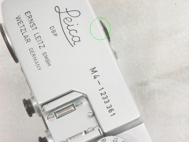 Leica M4 (Chome) Body  #1233***
