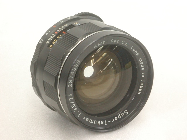 【難あり】 Super-Takumar 1:3.5 / 24 w/ Hood