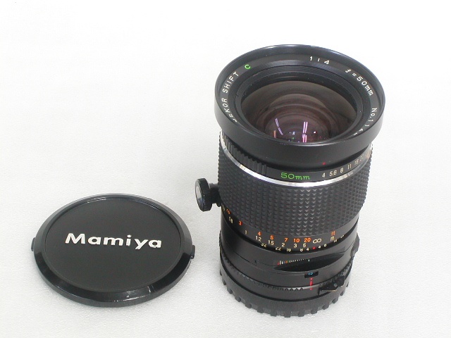 【難あり】 MAMIYA-SEKOR   SHIFT C   1:4   50mm
