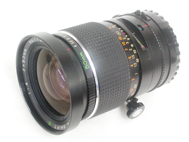 【難あり】 MAMIYA-SEKOR   SHIFT C   1:4   50mm