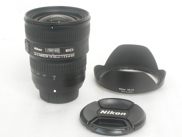 AF-S NIKKOR  18-35mm 1：3.5-4.5G ED  w/HB-23