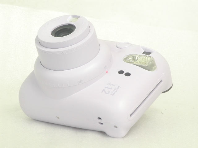 【美品】 instax mini12 (ライラック パ−プル) 専用フィルムmini (1箱10X2)