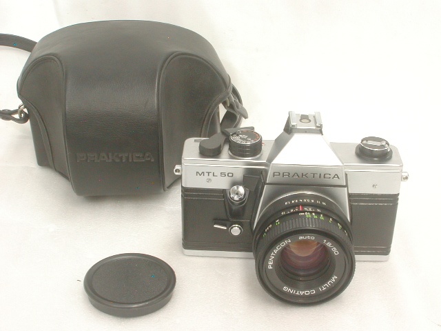 【難あり】 PRAKTICA MTL50  PENTACON MC 1.8 / 50