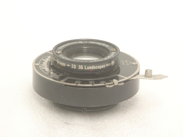 Voigtar 1:7,7 F=10,5cm ”BESSA 6X9 レンズ”