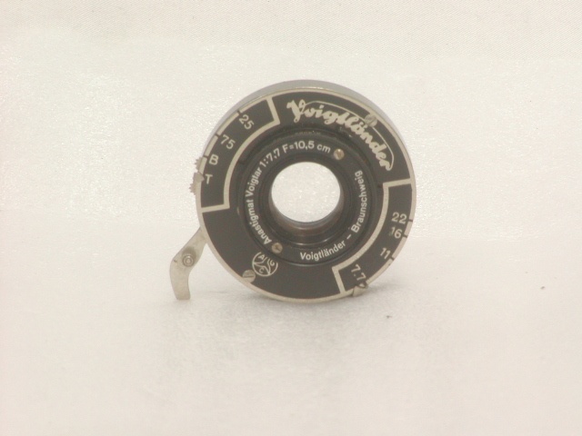 Voigtar 1:7,7 F=10,5cm ”BESSA 6X9 レンズ”