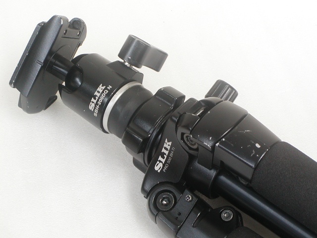 SLIK PRO 500 BH-TI 三脚  SBH-200DQ N 雲代セット