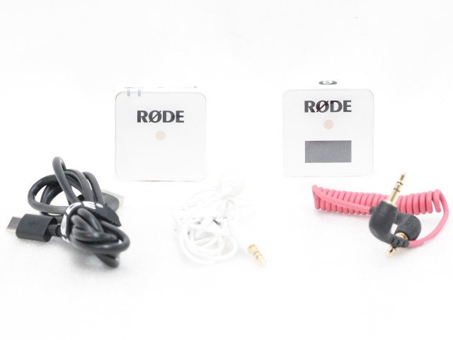 RODE Wireless GO ワイヤレスマイクシステム (White)