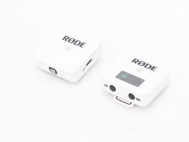 RODE Wireless GO ワイヤレスマイクシステム (White)
