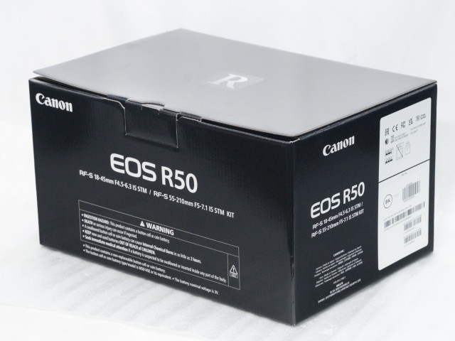 【新品】 EOS R50 (BK)  Double Zoom Kit 【特価】