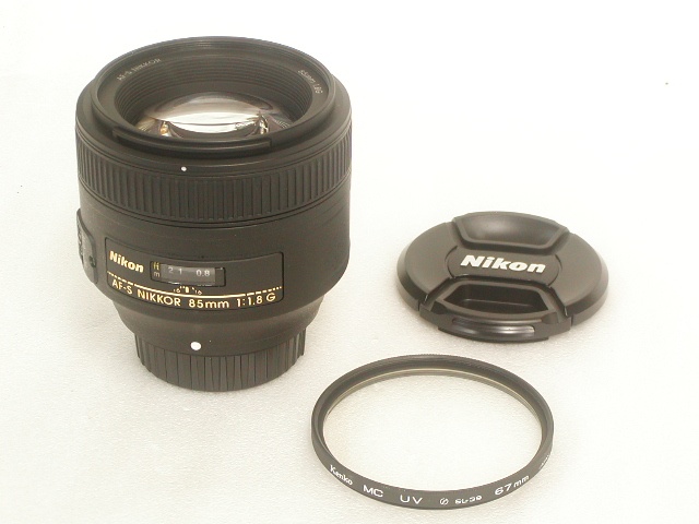 【美品】 AF-S NIKKOR  85mm f/1.8 G