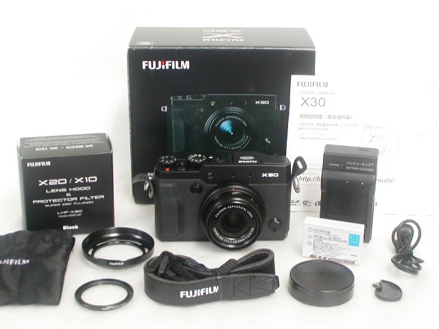 【美品】 X30 (Black)  w/LHF-X20