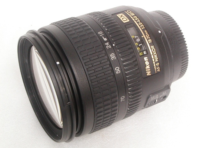 AF-S NIKKOR  DX 18-70mm 1：3.5-4.5G ED