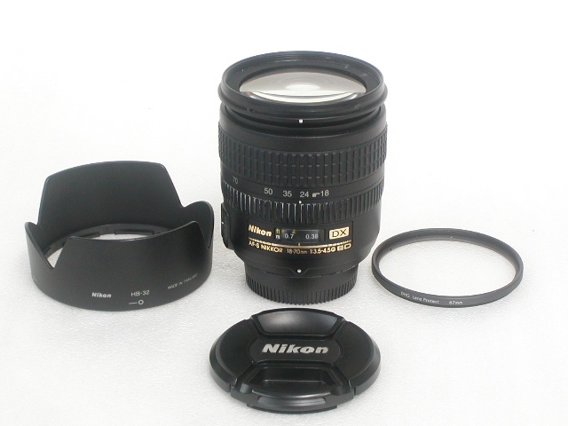 AF-S NIKKOR  DX 18-70mm 1：3.5-4.5G ED