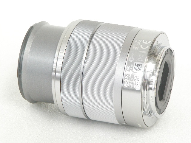 【難あり】 E 18-55mm 1：3.5-5.6 OSS (Silver)  SEL1855