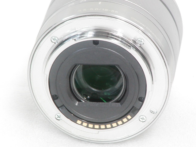【難あり】 E 18-55mm 1：3.5-5.6 OSS (Silver)  SEL1855