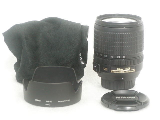 【難あり】 AF-S DX NIKKOR 18-105mm 1:3.5-5.6G ED VR