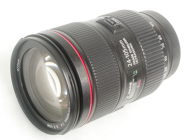 EF 24-105mm 1：4 L  IS  II  USM 