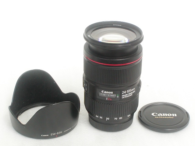 EF 24-105mm 1：4 L  IS  II  USM 