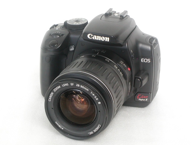 EOS Kiss Digital X  EF 28-90mm 1：4-5.6 III Kit