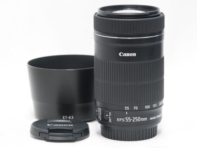 【美品】 EF-S 55-250mm 1:4-5.6 IS STM
