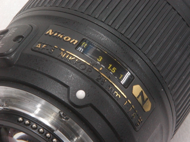 AF-S NIKKOR 28mm 1：1.8G〈N〉