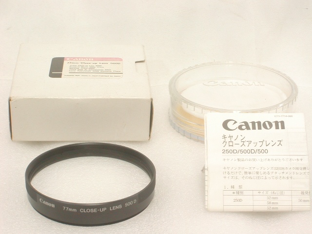 77mm CLOSE-UP LENS 500 D