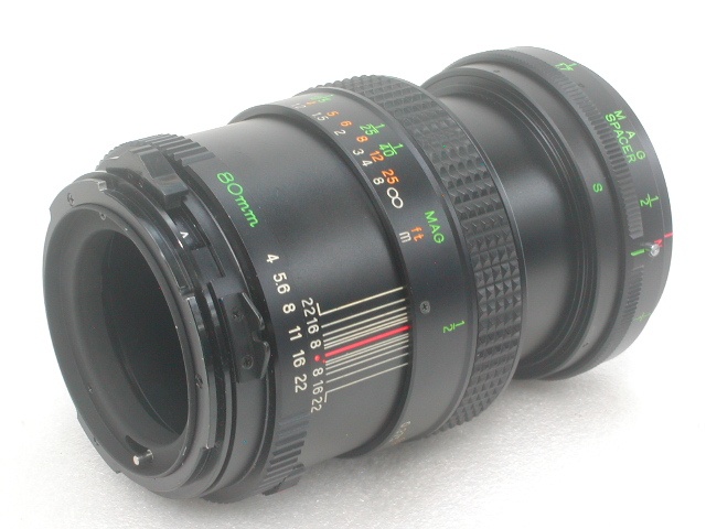 【難あり】 (645) MAMIYA-SEKOR MACRO C 1:4 f=80mm