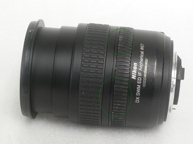 【難あり】 AF-S NIKKOR  DX 18-70mm 1:3.5-4.5G ED w/HB-32
