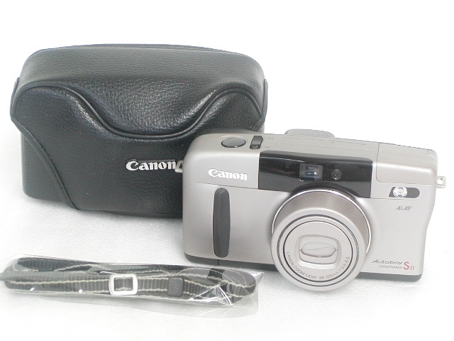 【難あり】 Autoboy SII (Silver) CANON ZOOM LENS 38-135mm 1:3.6-8.9