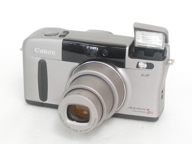 【難あり】 Autoboy SII (Silver) CANON ZOOM LENS 38-135mm 1:3.6-8.9