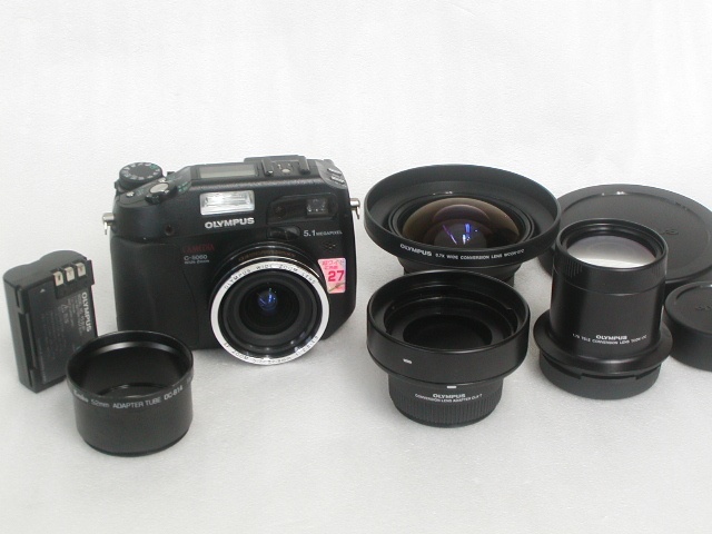 CAMEDIA C-5060 w/TCON-17C・WCON-07C・CLA-7