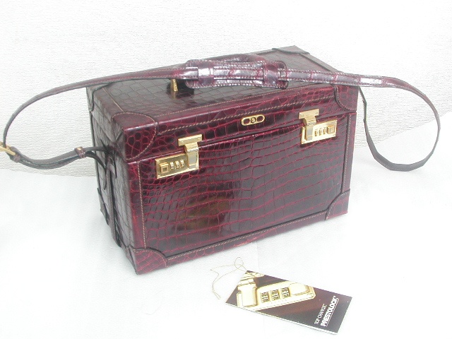 JADIN DES SACS  クロコダイル キャリングトランク