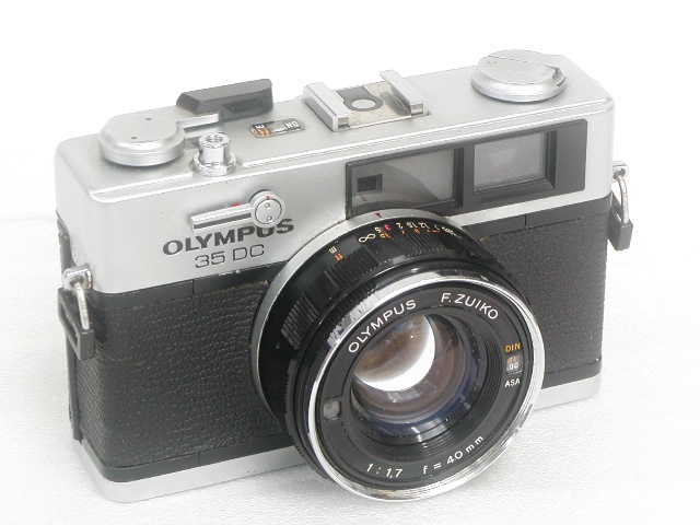 【難あり】 OLYMPUS 35 DC  F.ZUIKO 1:1.7 f=40mm