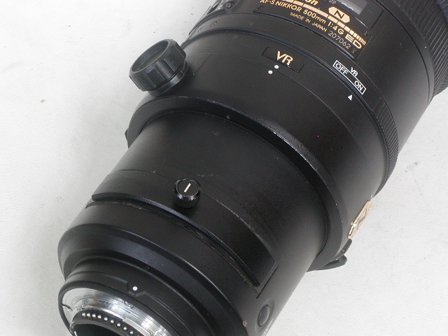 AF-S NIKKOR 500mm F4G ED VR